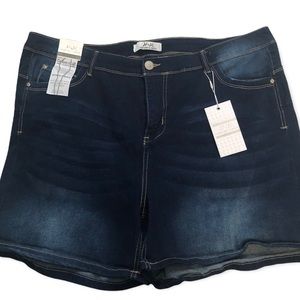Slimming H+H Harmony & Havoc Contour & Lift Jean Shorts Size 20 NWT NWTS